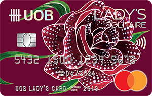 บัตรเครดิต ยูโอบี เลดี้ โซลิแทร์ (UOB Lady’s Solitaire )