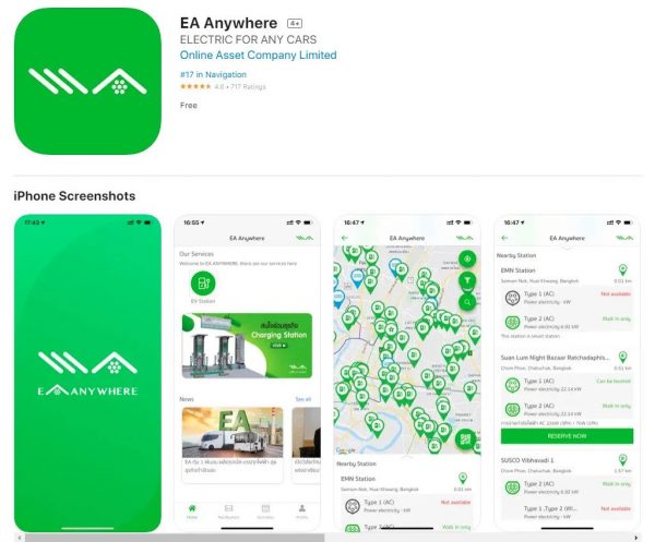 เช็กเลย! 5 แอปฯ บอกพิกัดสถานีชาร์จรถไฟฟ้า EV ที่ควรมีติดมือถือไว้