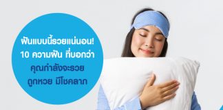 ฝันแบบนี้รวยแน่นอน! 10 ความฝัน ที่บอกว่าคุณกำลังจะรวย ถูกหวย มีโชคลาภ พร้อมแนะเลขเด็ด เลขหวย ที่น่าสนใจ