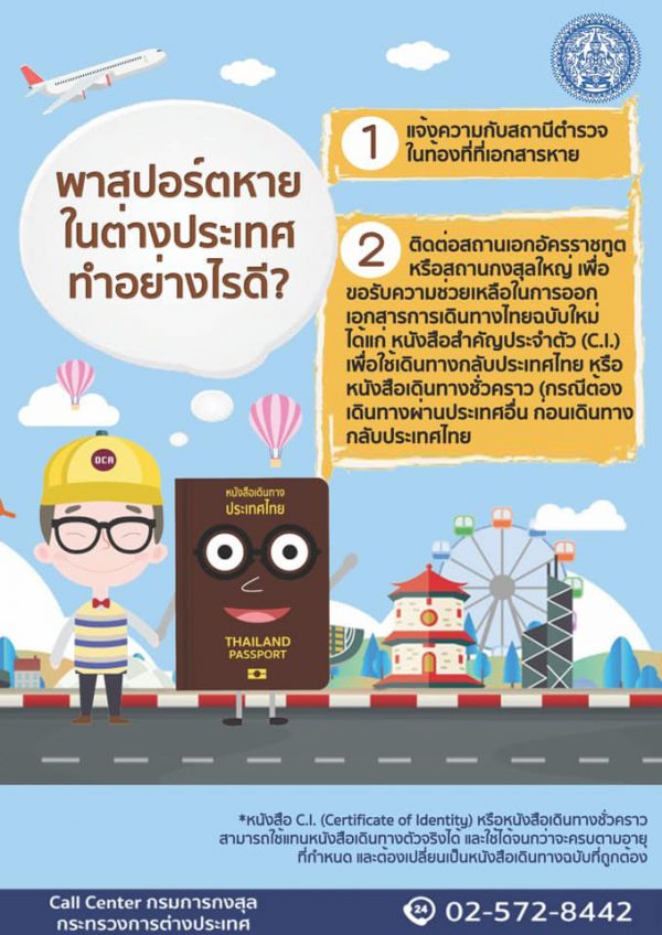 พาสปอร์ตหาย