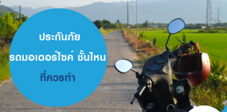 ประกันภัยรถมอเตอร์ไซค์ชั้นไหน ที่คนขับรถมอเตอร์ไซค์ทุกวันควรทำ